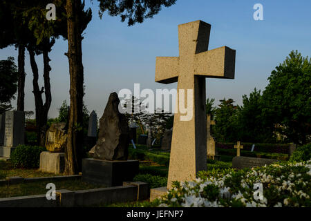 Yanghwajin ausländische Missionar Friedhof, Seele Stockfoto