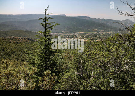 Saint Jean du Puy Hermitage Stockfoto