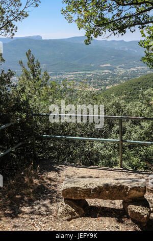 Saint Jean du Puy Hermitage Stockfoto