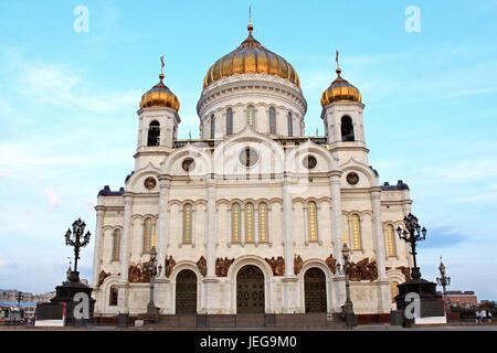 Christus der Erlöser-Kathedrale, Moskau, Russland Stockfoto