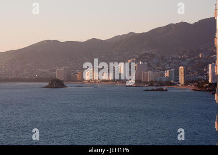 Bucht von Acapulco Stockfoto