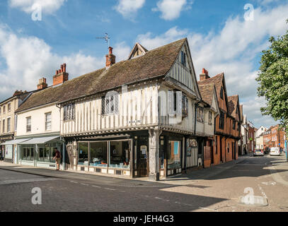 Curson Lodge eine seltene Überlebende von einer frühen Tudor Inn Ipswich Suffolk UK 2007 restauriert Stockfoto