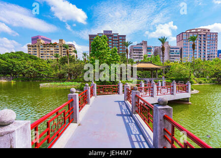 Sun Yat-Sen Memorial Hall Park in Taipeh Stockfoto