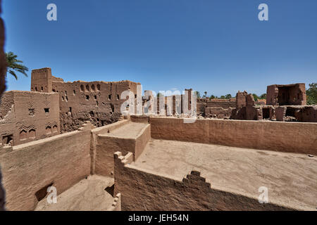 Kasbah Amridil in der Nähe von Skoura, Marokko, Afrika Stockfoto