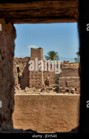 Kasbah Amridil in der Nähe von Skoura, Marokko, Afrika Stockfoto
