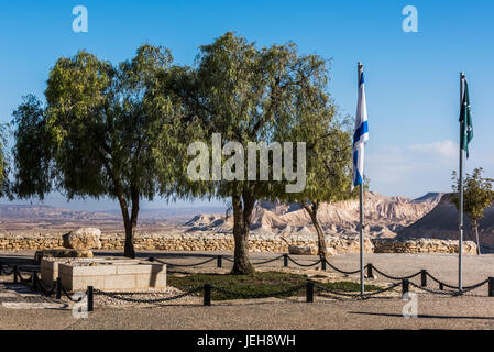 Denkmal für David Ben-Gurion, Israels erster Premierminister; Jerusalem, Israel Stockfoto