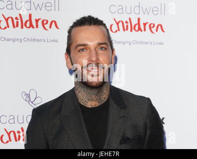 Caudwell Kinder Schmetterling Ball im Grosvenor House, Park Lane, Londonat Grosvenor House, Park Lane, London mit: Peter Andre wo: London, Vereinigtes Königreich bei: 25. Mai 2017 Credit: WENN.com Stockfoto