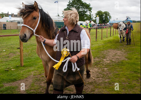 Ingliston, Edinburgh, Schottland, Großbritannien. 24. Juni 2017. Royal Highland Show 2017. Pep Masip/Alamy Live-Nachrichten Stockfoto