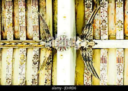 Holy Trinity Church in Blythburgh, Suffolk, Hammerbalken Dach Stockfoto