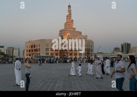 Scheich abdulla bin Zaid al Mahmoud islamischen Kulturzentrum ist ein Qatari staatliche Initiative, mit einer Vision der Schönheit der katarischen Kultur zu präsentieren erstellt Stockfoto