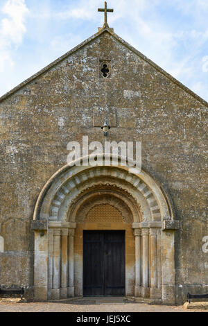 St. Michael und alle Engel Kirche, Guiting Power, Cotswolds, UK Stockfoto