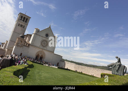 St. Franziskus von Assisi Stockfoto