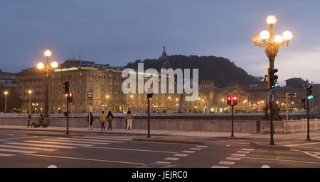 Luxus Hotel Maria Cristina Stockfoto