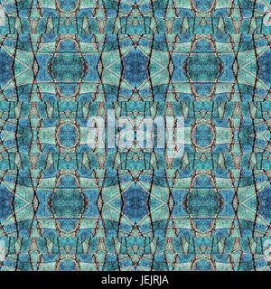 Geometrische Grunge Texturen Seamless Pattern Stockfoto