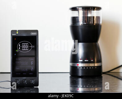 Npower Smartmeter-home-Anzeige Stockfoto