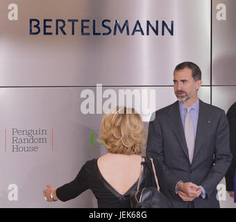 König Felipe VI. von Spanien Stockfoto