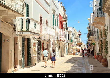 Polignano a Mare, Apulien, Süditalien / Apulien, Italien Stockfoto