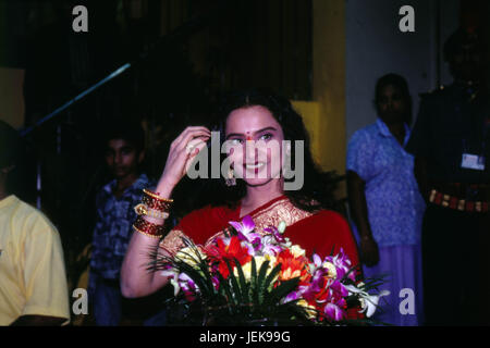 Indische Bollywood Schauspielerin Rekha Ganesan, Indien, Asien, NOMR Stockfoto