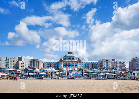 HOLLAND-SCHEVENINGEN-AUG. 23, 2014. Steigenberger Kurhaus Hotel. Von dem deutschen Architekten Johann Friedrich Henkenhaf in den Jahren von 1884er bis 1885 erbaut. Stockfoto