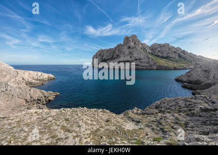 Monkey Bay, Maire, Marseille, Frankreich Stockfoto