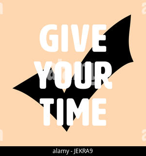 Zusammengesetztes Bild von Ihr Zeit geben Stockfoto