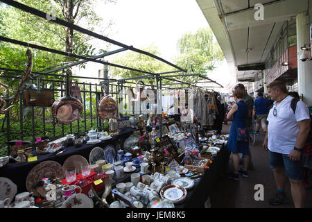 Acklam Dorf, im Herzen der Portobello Road, Notting Hill, West London, England, Vereinigtes Königreich Stockfoto