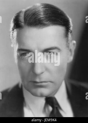 Clive Brook, Portrait Werbung für den Film, "Jedermanns Frau", Paramount Pictures, 1930 Stockfoto