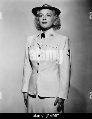 Betty Hutton, Portrait Werbung für den Film "Hier kommen die Wellen", Paramount Pictures, 1944 Stockfoto