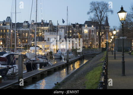 In Rotterdam Veerhaven Stockfoto