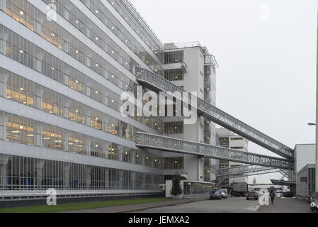 Weltkulturerbe Van Nelle Fabrik in Rotterdam. Stockfoto