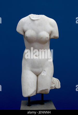 Aphrodite Pudica.  Rom. 1.. - 2. Jahrhundert n. Chr.. Marmor. Venus Pudica. Stockfoto