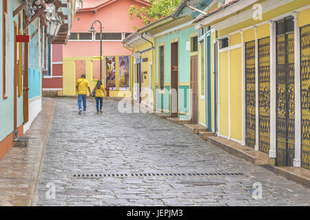 Las Peñas Nachbarschaft in Guayaquil Ecuador Stockfoto