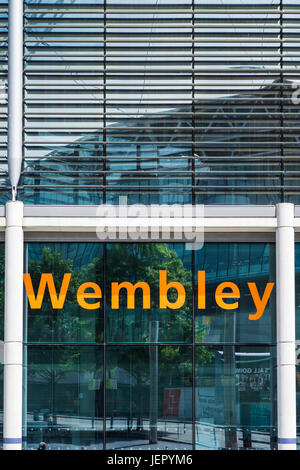 Wembley Park Regeneration Projekt, Borough of Brent, London, England, Vereinigtes Königreich Stockfoto