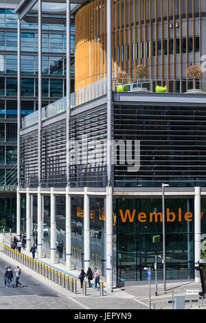 Wembley Park Regeneration Projekt, Borough of Brent, London, England, Vereinigtes Königreich Stockfoto