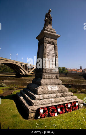 Kriegerdenkmal, Berwick nach Tweed Stockfoto