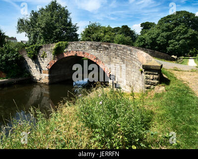 Nicholsons Brücke am Ripon Kanal in der Nähe von Ripon North Yorkshire England Stockfoto