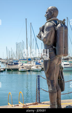 Im Hafen von Simon's Town Südafrika Stockfoto