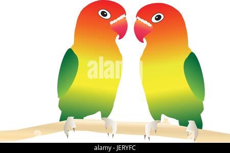 Haustier, Vogel, grün, gemütlich, Inland, bunt, Papagei, schön, beauteously, Stock Vektor