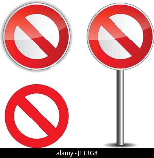 Zeichen signal Stock Vektor