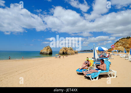 Praia da Rocha. Algarve, Portugal Stockfoto