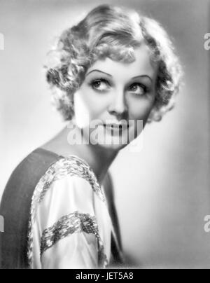 GLORIA STUART (1910-2010) U.S. Schauspielerin ca. 1933 Stockfoto