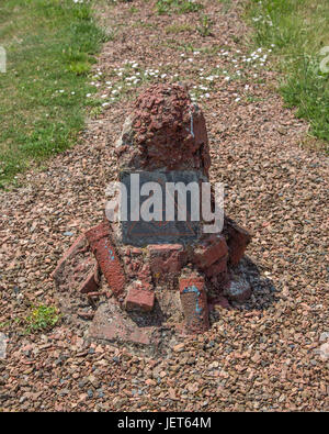 Das Denkmal für die 63. (Königliche Marine) Division Rolle in 1917 Schlacht von Arras bei Gavrelle, France Stockfoto