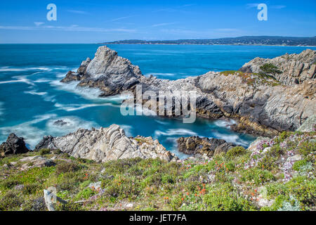 Point Lobos State Reserve am Highway 1 in Kalifornien Stockfoto