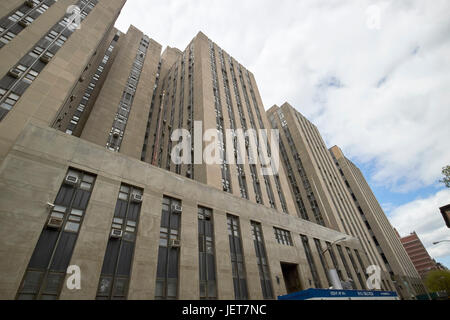 Strafgerichte, die Gebäude und Gräber Süd Gebäude Manhattan Haft komplexe New York Vereinigte Staaten Stockfoto