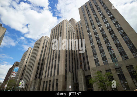 Strafgerichte, die Gebäude und Gräber Süd Gebäude Manhattan Haft komplexe New York Vereinigte Staaten Stockfoto