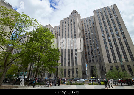 Strafgerichte, die Gebäude und Gräber Süd Gebäude Manhattan Haft komplexe New York Vereinigte Staaten Stockfoto