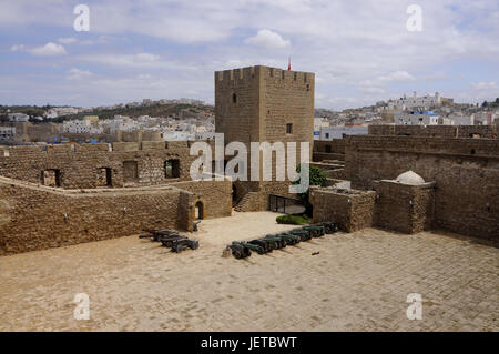 Festung Qasr Al-Bahr, Safi, Marokko, Afrika, Stockfoto