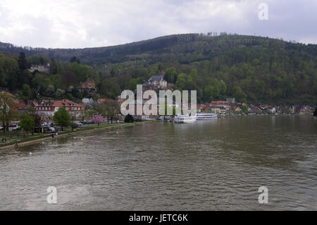 Berg Milten, Main, untere Franken, Bayern, Deutschland, Stockfoto