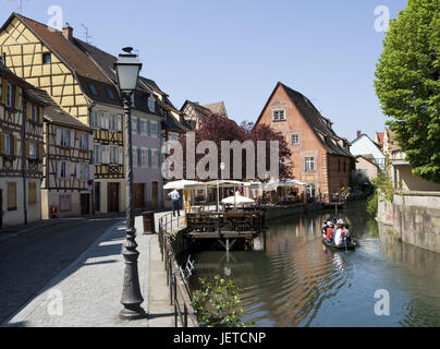 Frankreich, Elsass, Colmar, klein Venedig, Stockfoto