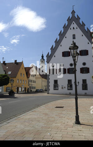 Deutschland, Bayern, verwunschen, Reichsstrasse, Großhandel Haus, Stockfoto